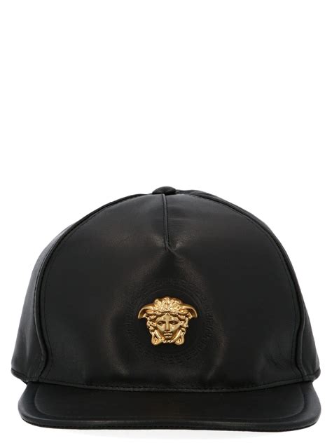 versace cap schwarz|versace hats men's.